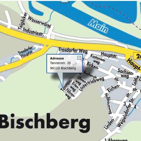 Relaxen vor den Toren Bambergs Bischberg Exterior foto
